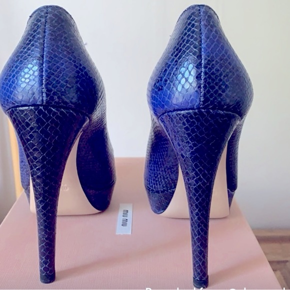 Peep Toe Pumps — MIU MIU - Picture 3 of 4